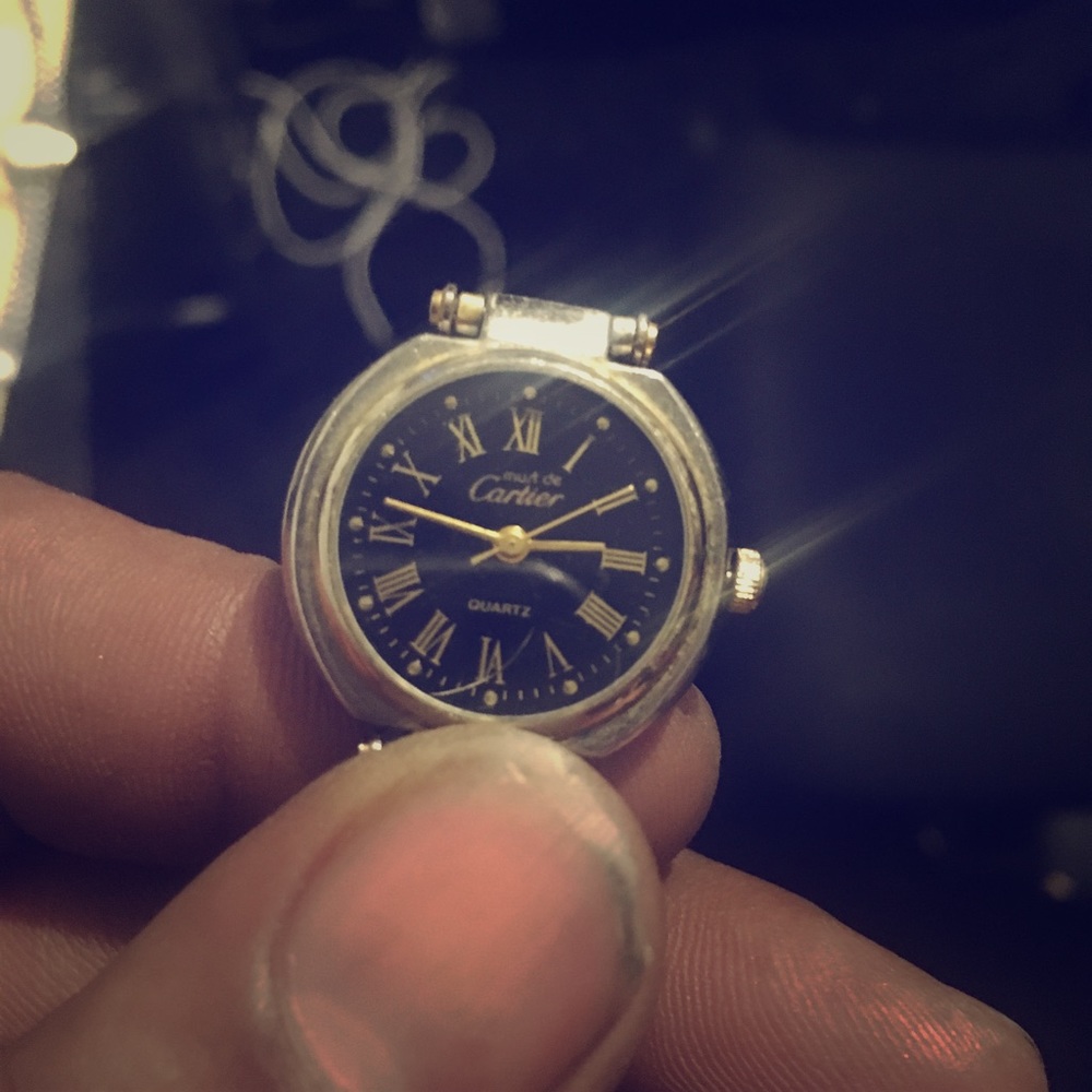 Cartier must de watch #n 6653